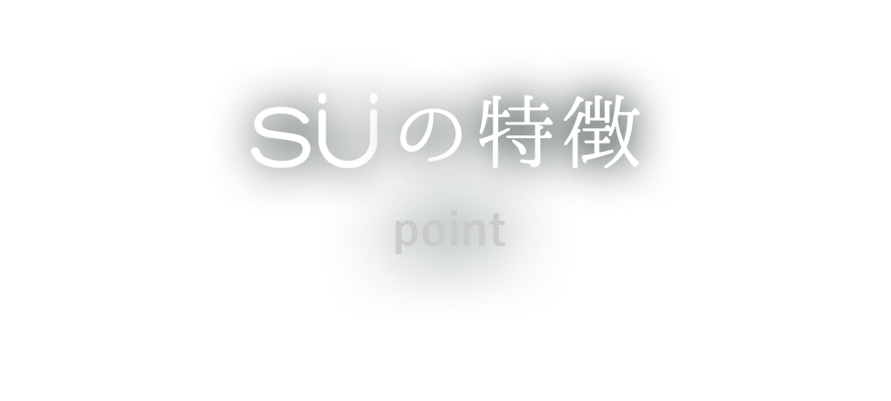 SÜ（スゥ）の特徴